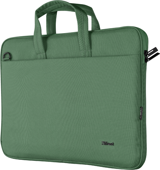 Bologna Slim Laptop Bag 16 Zoll Eco - grün Laptop-Tasche