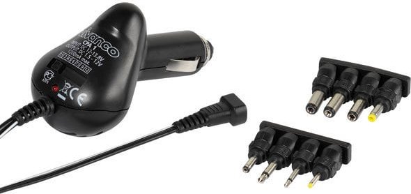 KFZ Netzteil für Elektronikgeräte, 1,5 - 12V, 1200mA max. (35981)