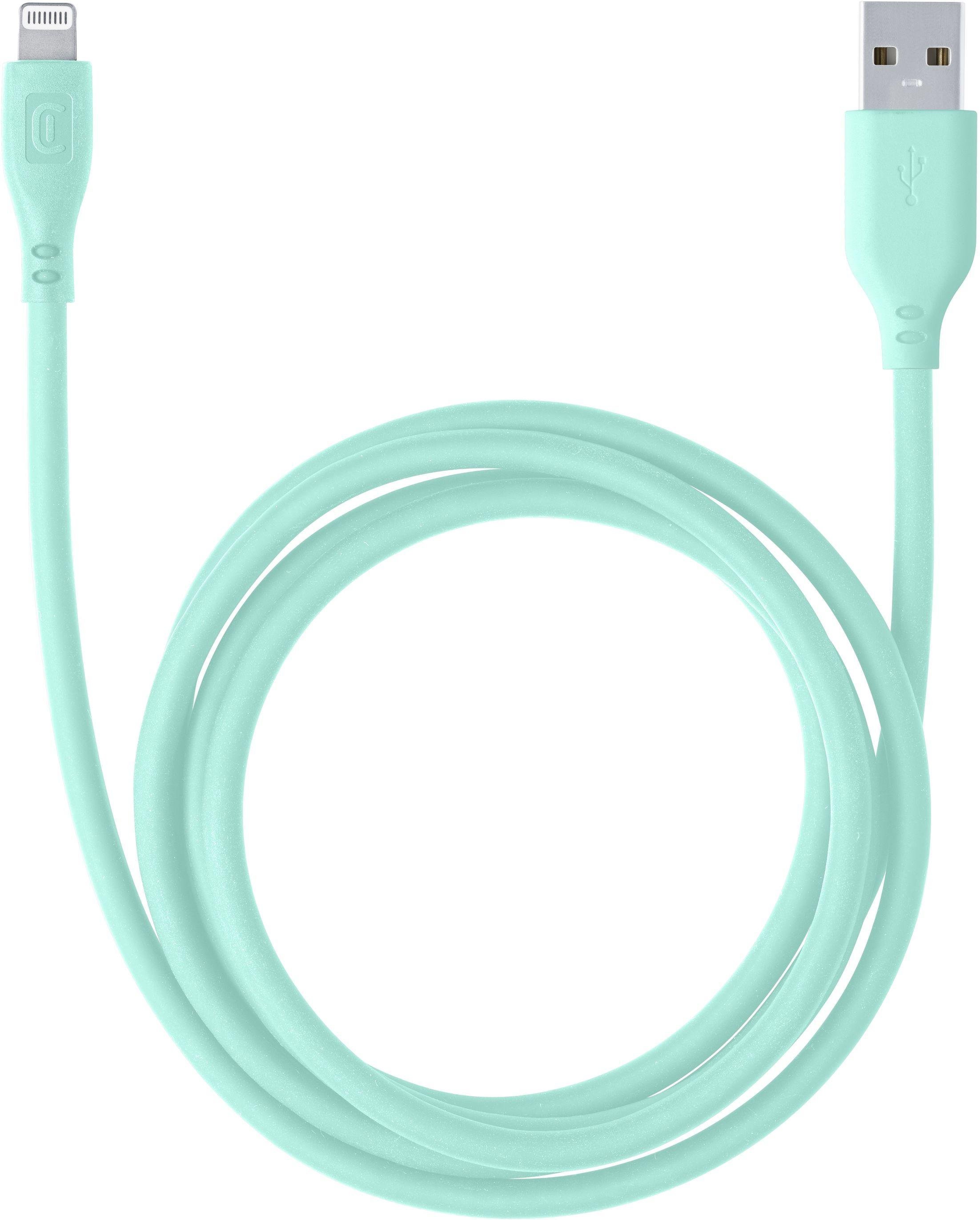 Soft Data Cable USB-A/ Lightning 1,2m Green (60301)
