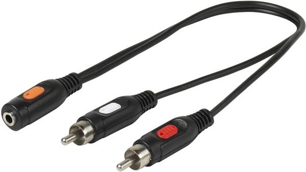 Adapter Cinch / Klinke, 0,2m (46043)