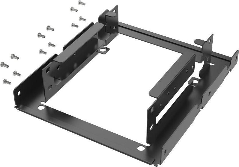 Einbaurahmen für 2x 2,5" SSD- und HDD-Festplatten in 3,5" Einschub (00200759)