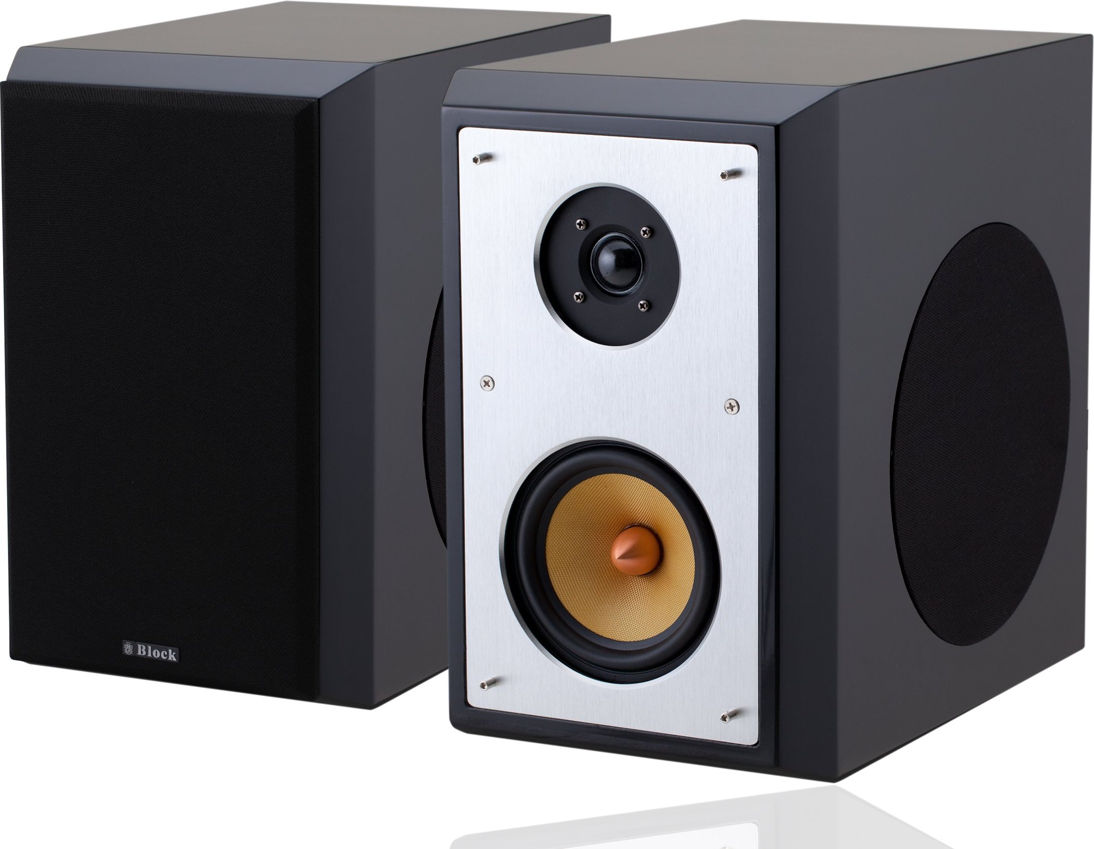 S-100 schwarz (Paarpreis) Regal-Lautsprecher