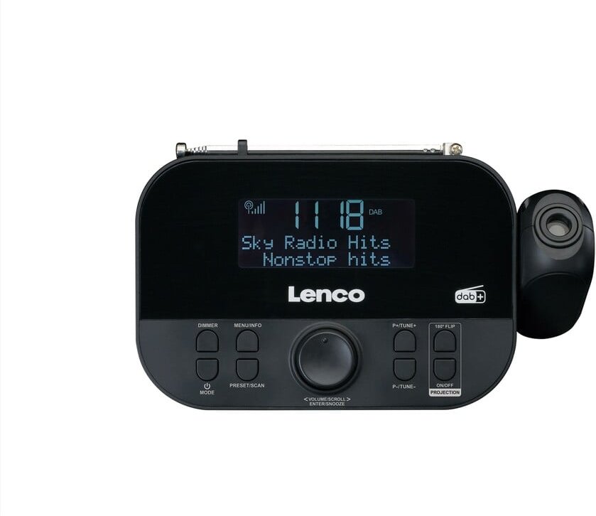 CR-615BK schwarz DAB+-Radiowecker