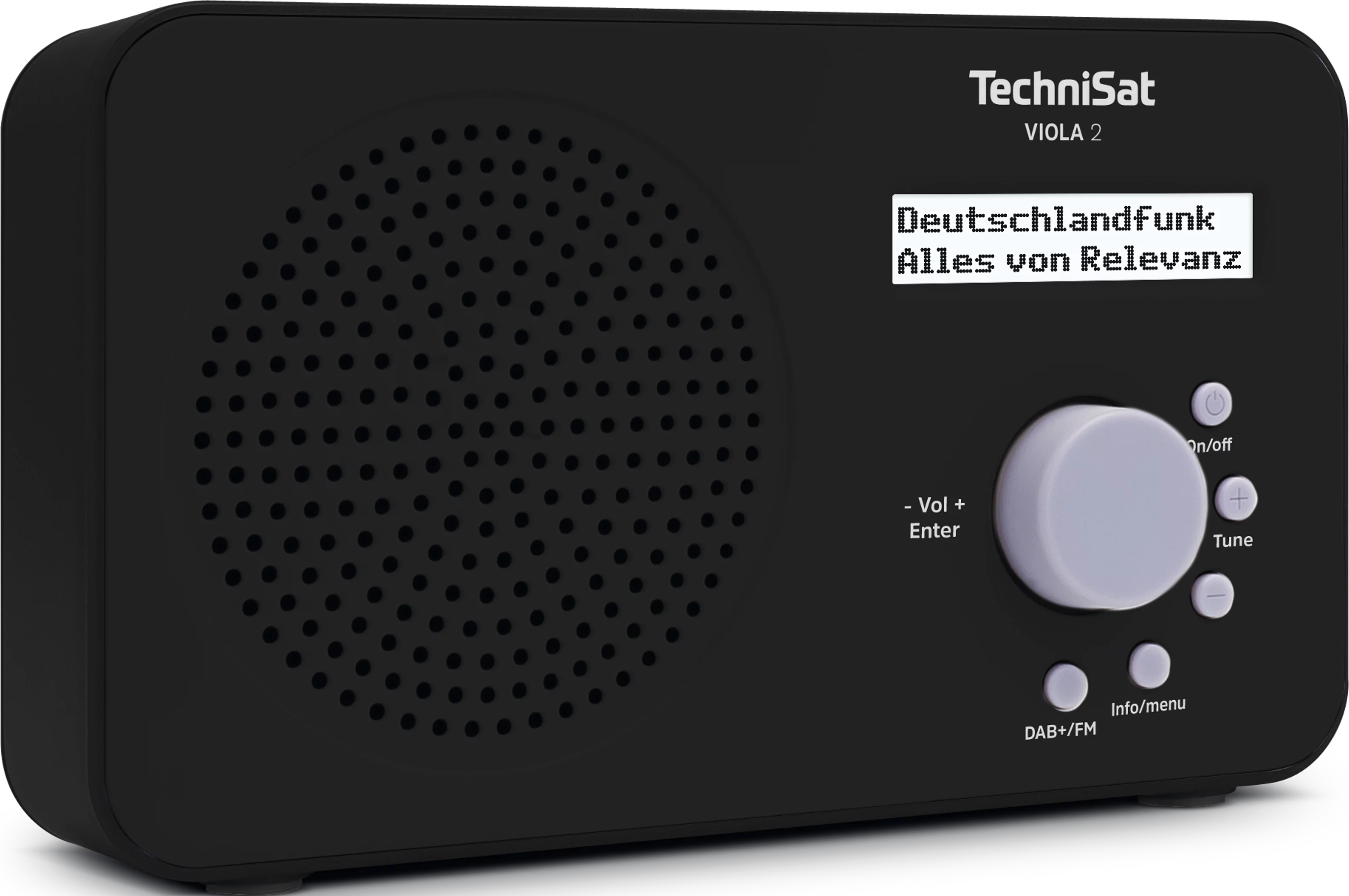 Thumbnail - VIOLA 2 schwarz DAB+ Radio
