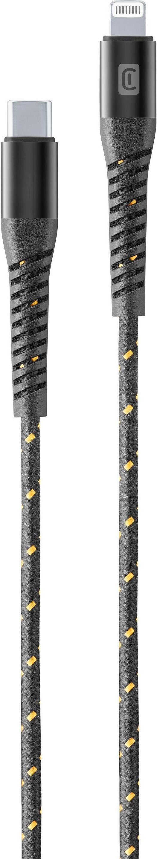 Tetraforce Data Cable Strong 2m USB Typ-C/ Apple Lightning Black (60280)