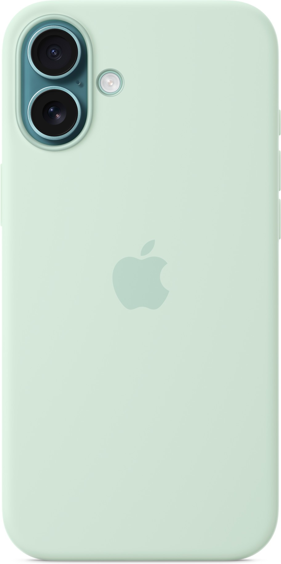 iPhone 16 Plus Silikon Case mit MagSafe - Aquamarin