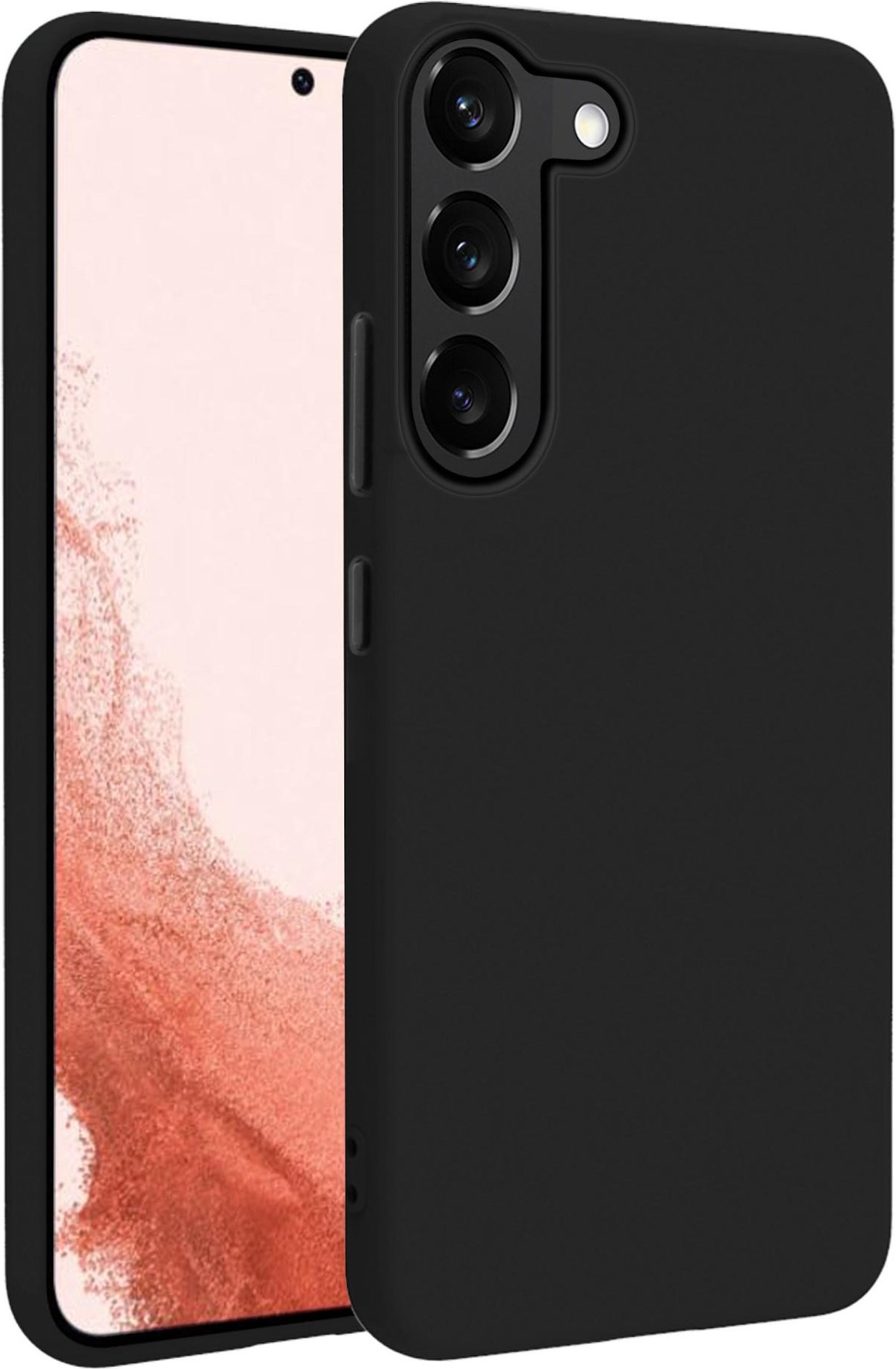 Hype Cover, Schutzhülle für Samsung Galaxy S23+ Schwarz (63521) Handyhülle