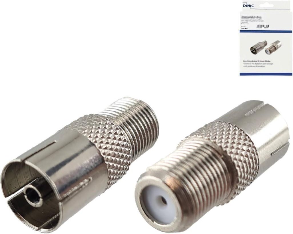 Koax Kupplung auf F-Buchse