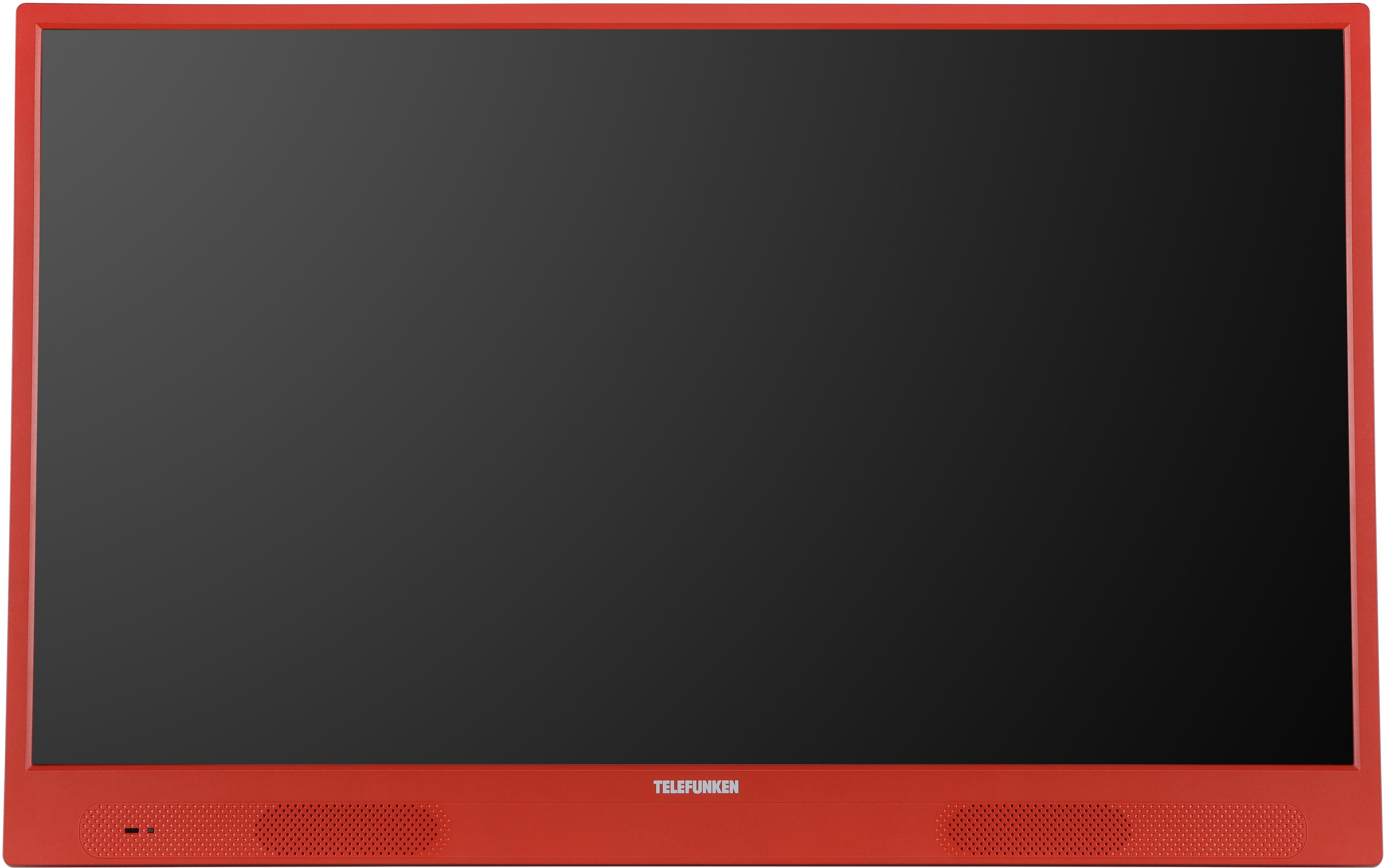 Tragbarer AKKU-TV PL32 Orange LED TV