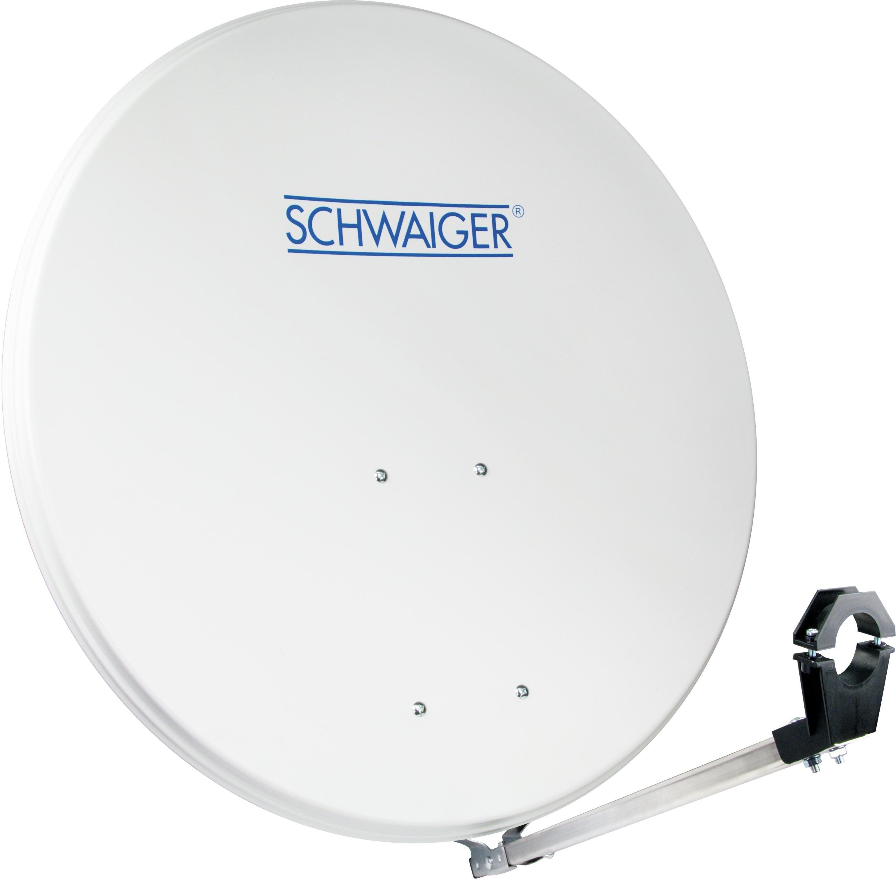 SPI2080 Aluminium - Hellgrau Satellitenschüssel 80 cm