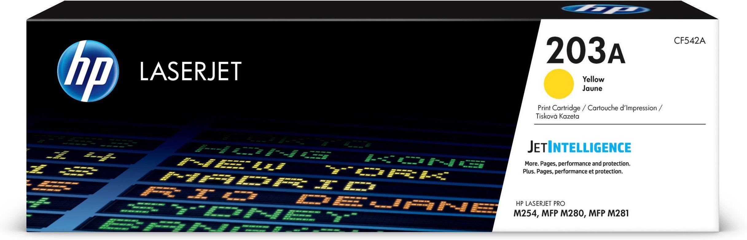 203A CF542A gelb Toner