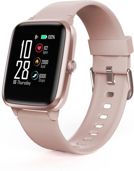 Smartwatch "Fit Watch 5910", GPS, wasserdicht, Herzfrequenz, Kalorien, Rosé (00178605)