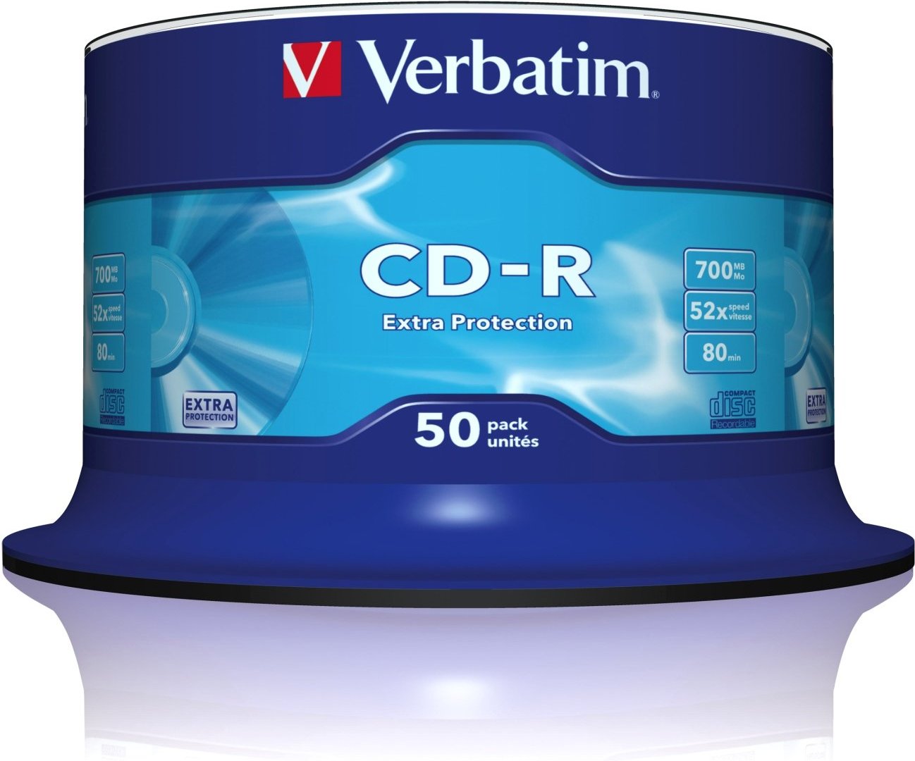 CD-R 700MB 52x 50er-Pack CD-Rohlinge