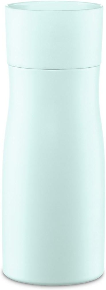 Thumbnail - Thermobecher, 400 ml, Isolierbecher to go mit Trinköffnung, Pastellblau (00181594)