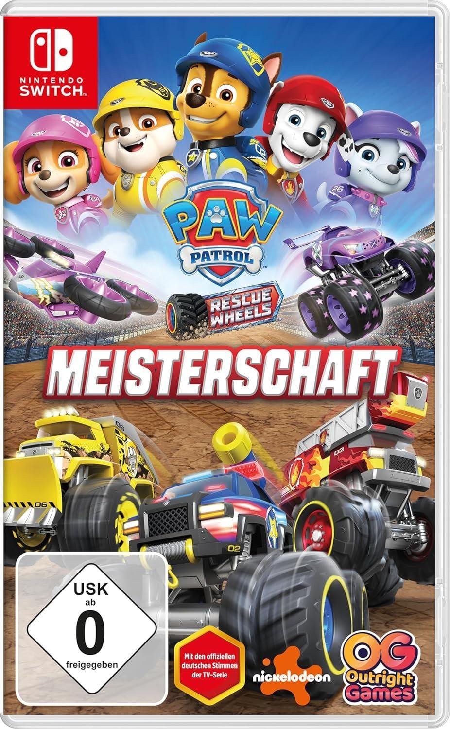 Paw Patrol - Rescue Wheels: Meisterschaft Nintendo Switch-Spiel