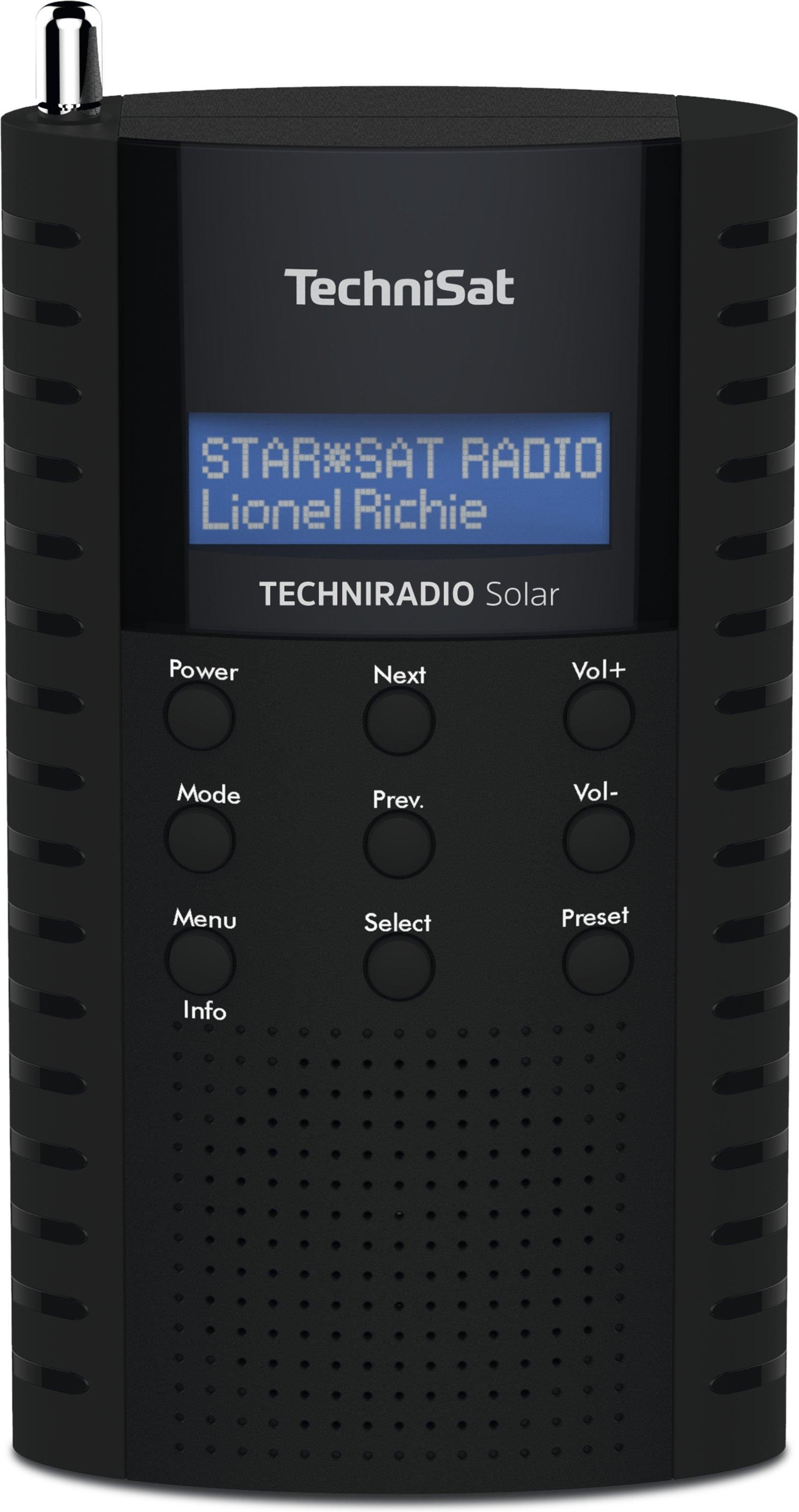 Thumbnail - TECHNIRADIO Solar schwarz DAB+ Radio