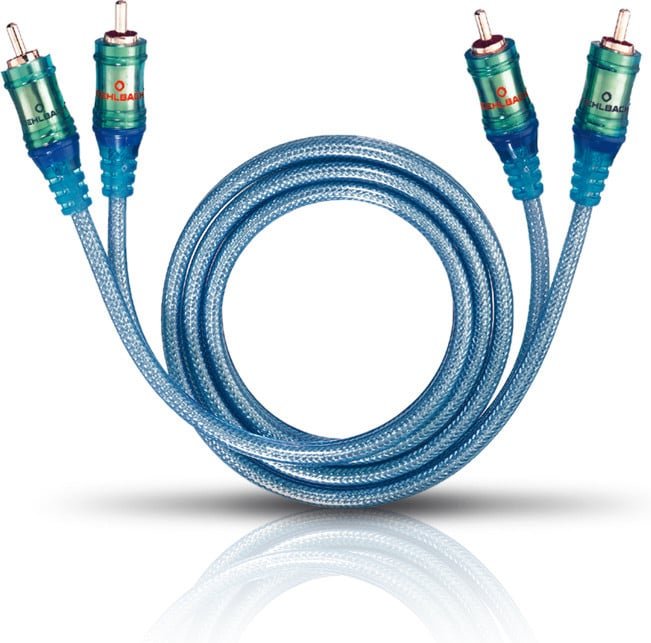 NF Audio-Cinch-Kabel Ice Blue 0,5 m (D1C92021)