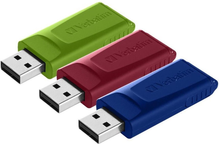 Slider USB 2.0 16GB (3 Stück) USB-Stick