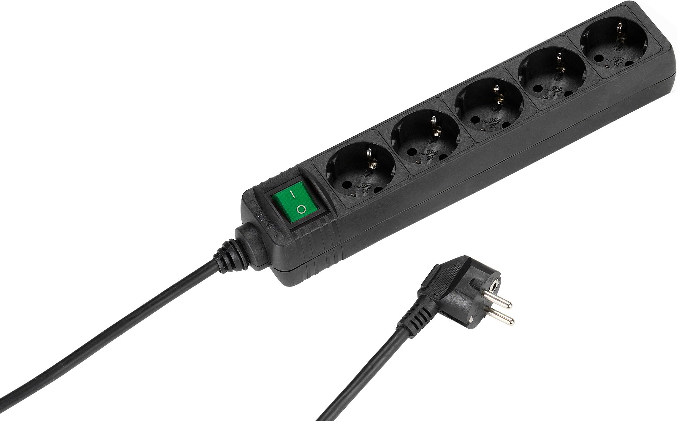 5-fach Steckdosenleiste mit Schalter (27017)