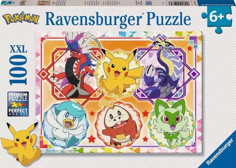 Puzzle Pokémon Karmesin und Purpur - 100 Teile
