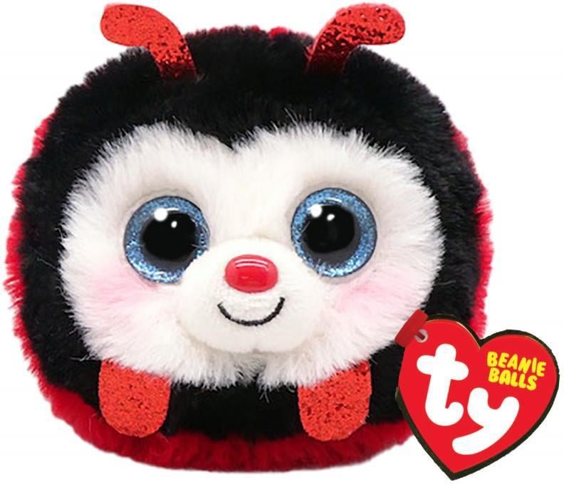 Izzy Ladybug Puffies Kuscheltier