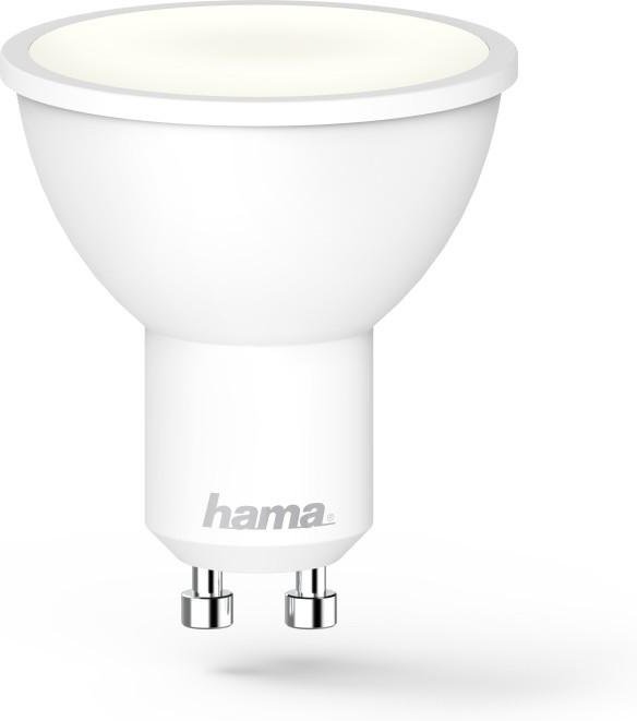 WLAN-LED-Lampe, GU10, 5,5W, dimmbar, Refl., für Sprach-/App-Steuerung, Weiß (00176601)