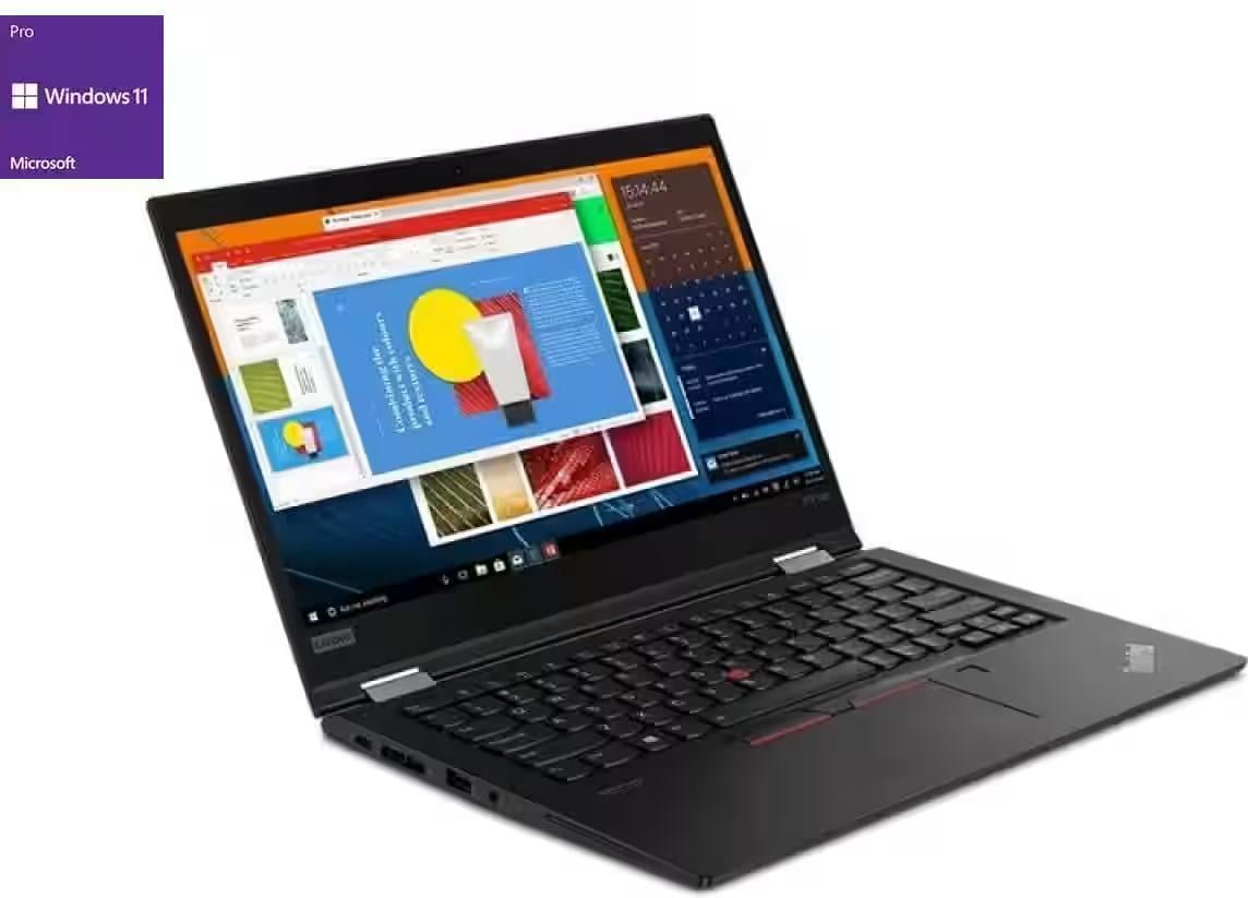 Lenovo ThinkPad X13 Yoga, Schwarz, 13 Zoll, Touch, Full HD, i5-10310U, 16GB, 256GB, Refurbished
