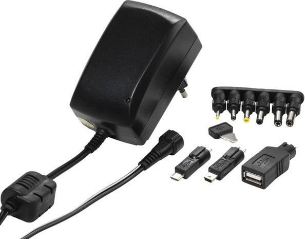 Universal Netzteil für Elektrogeräte und USB, 2250mA (35986)