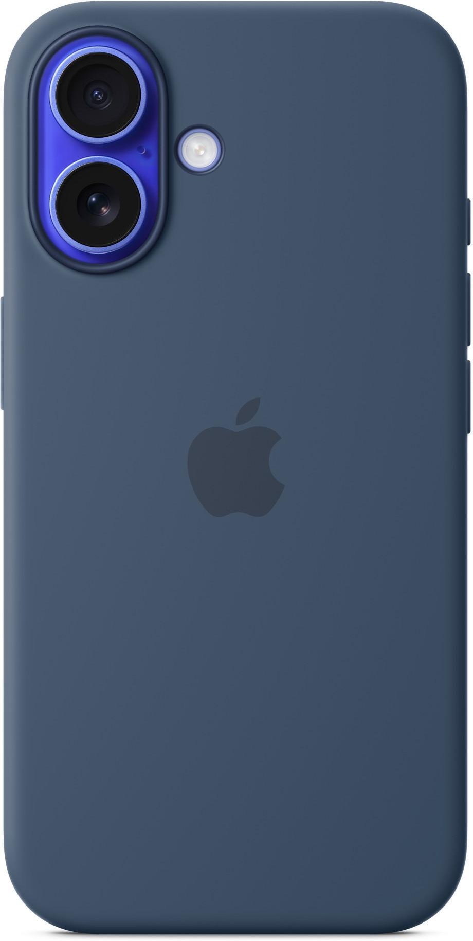 iPhone 16 Silikon Case mit MagSafe - Denim