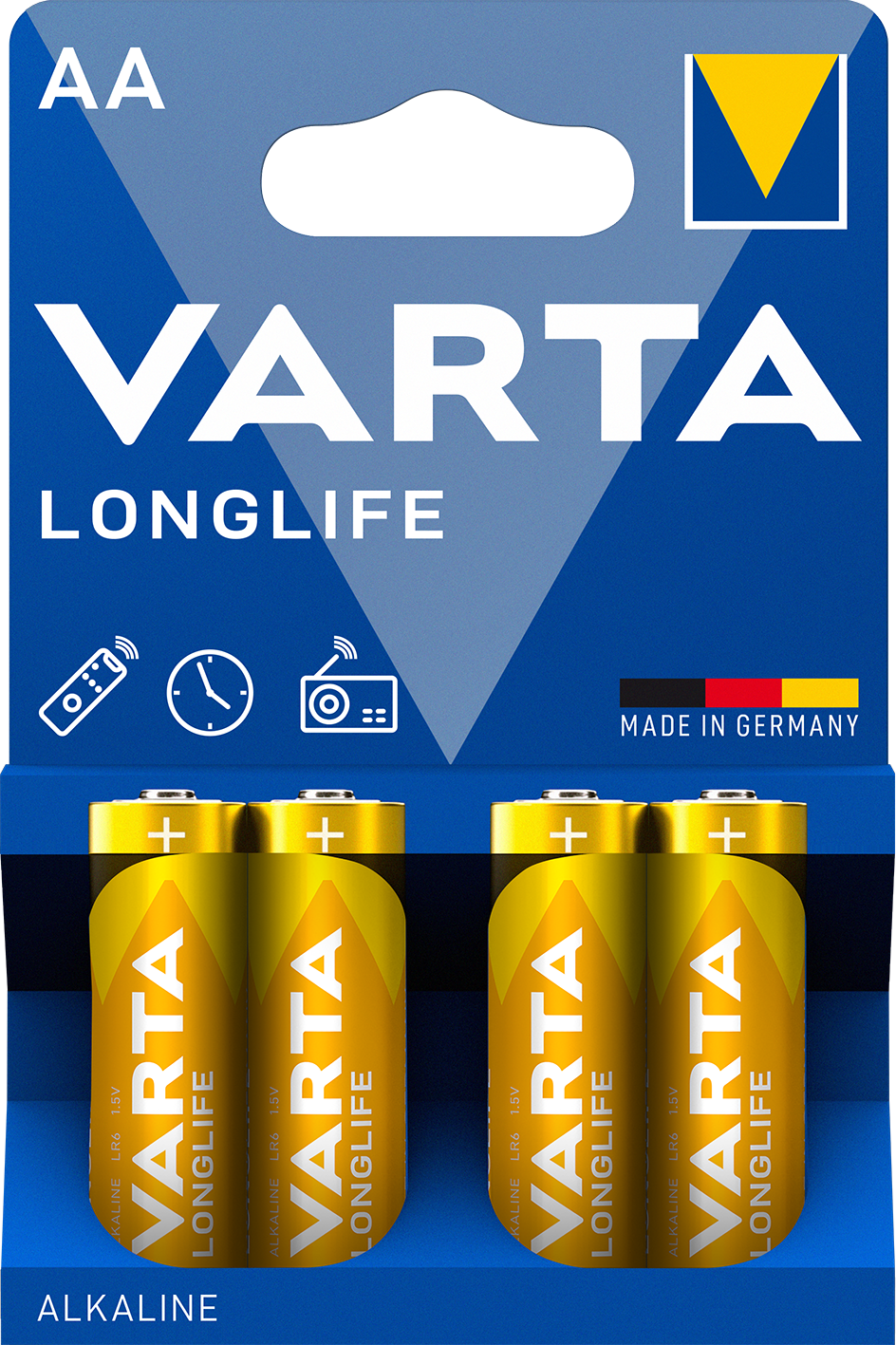 LONGLIFE AA 4er Blister Batterie