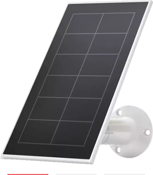 Solar Ladegerät mit magnetischem Ladekabel, weiß