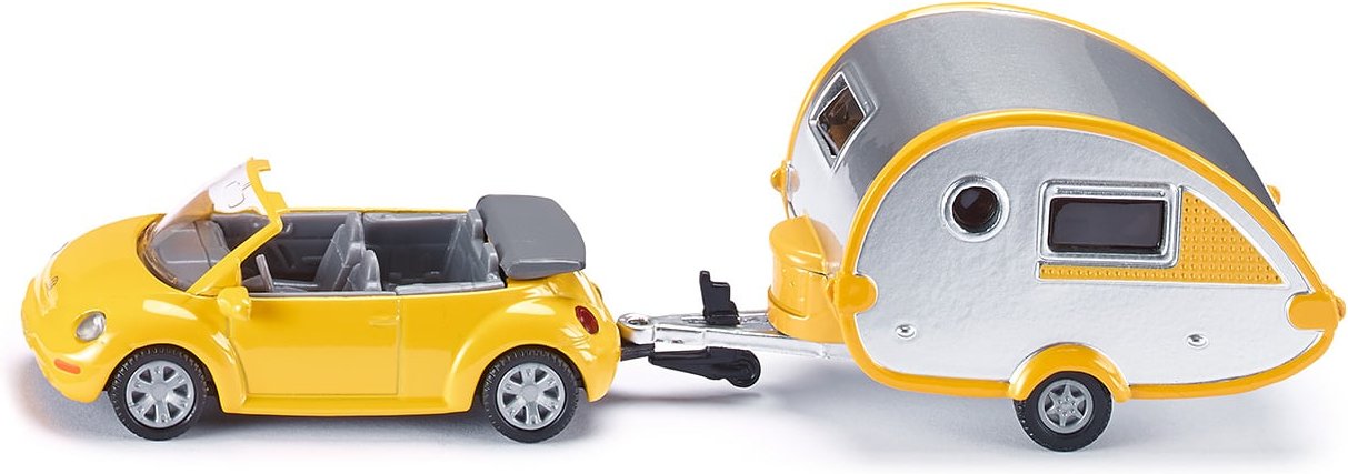 Modellauto PKW mit Wohnanhänger 1629