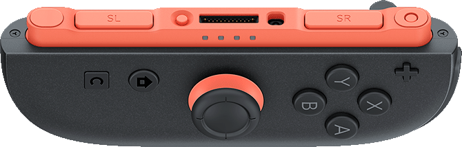 Joy-Con 2 (R) hellrot Nintendo Switch 2 Controller