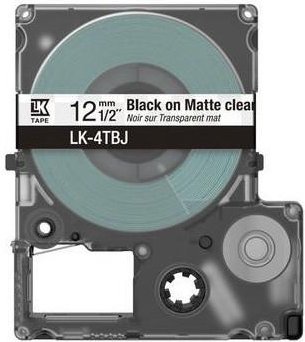 LK-4TBJ C53S672065, Schwarz/Transparent Schriftband