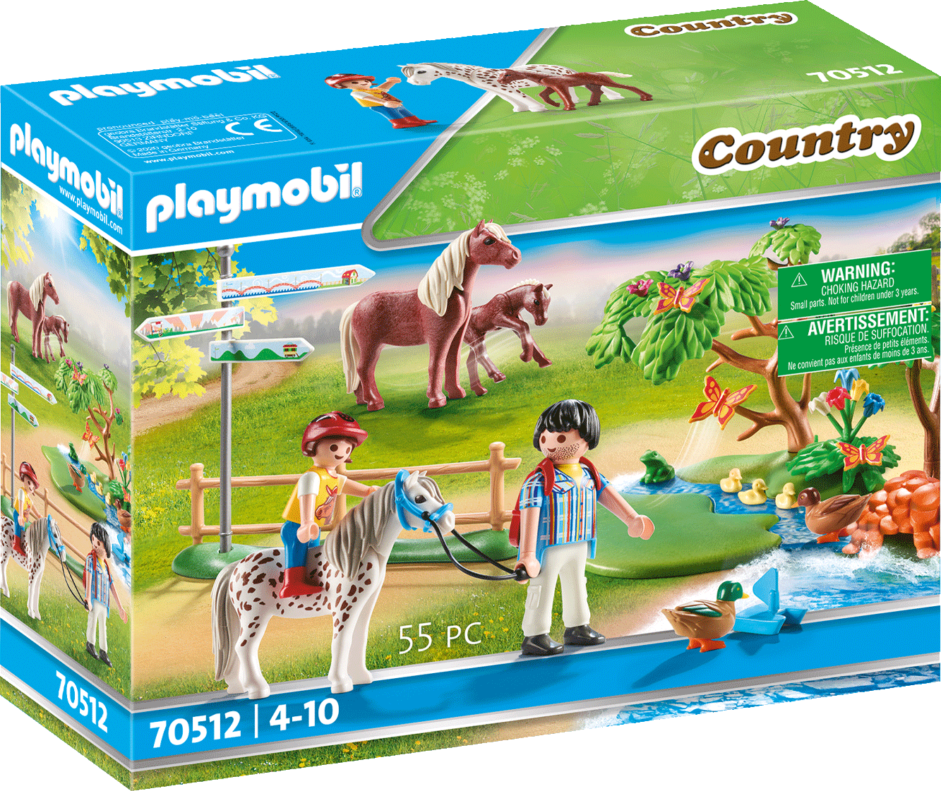 70512 Country Fröhlicher Ponyausflug