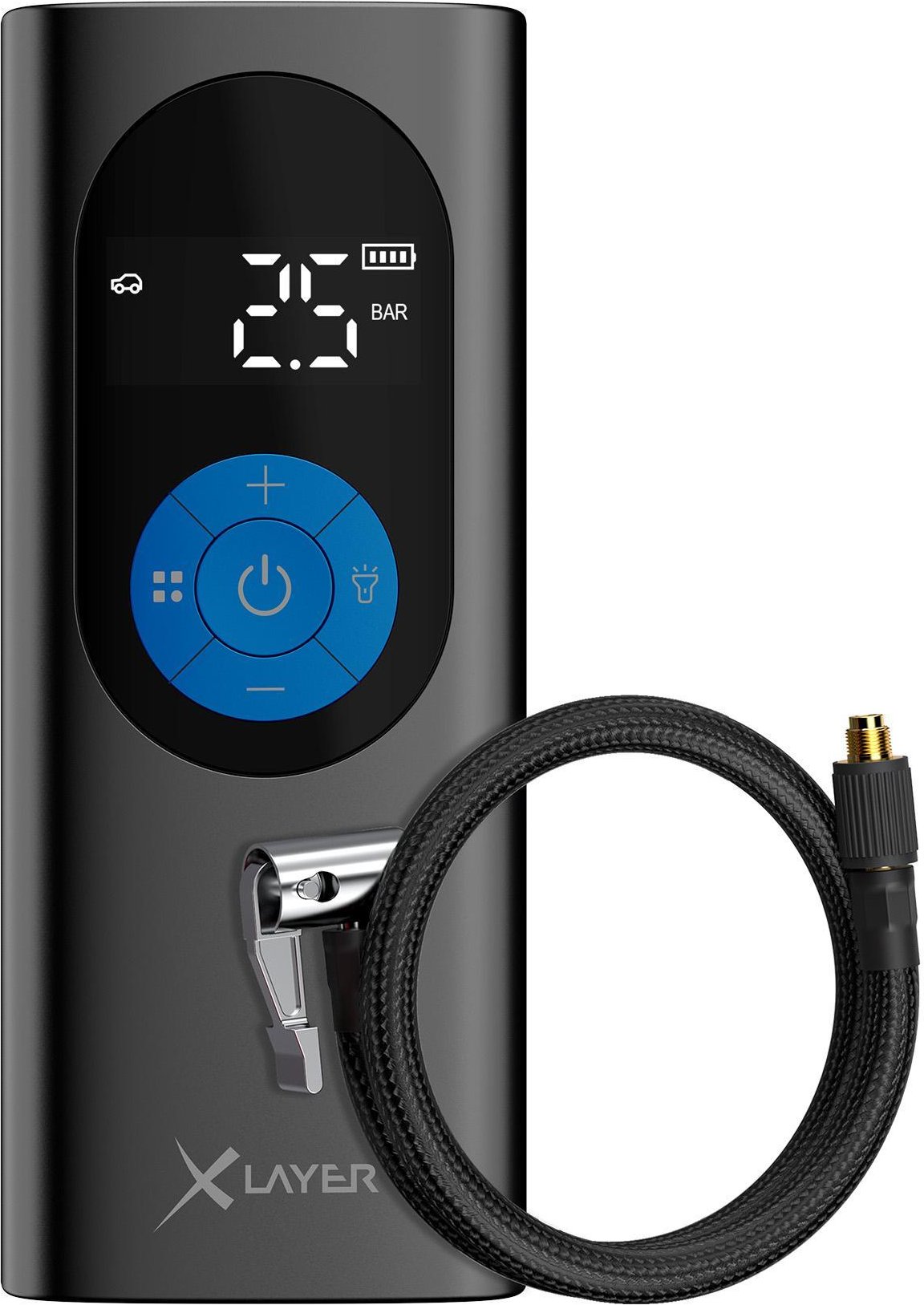 Mobiler Akkukompressor 10.0 bar 6.000 mAh