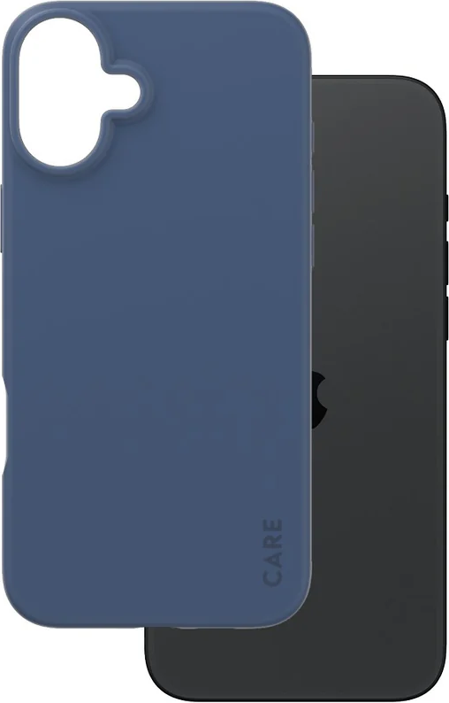 CARE by PanzerGlass Fashionable Case Blau iPhone 16 Plus Handyhülle