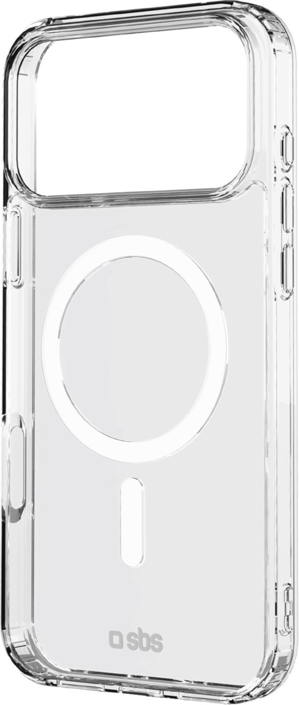 Transparente steife Hülle, kompatibel mit MagSafe-Ladefunktion für iPhone 17 Pro Max, Transparent