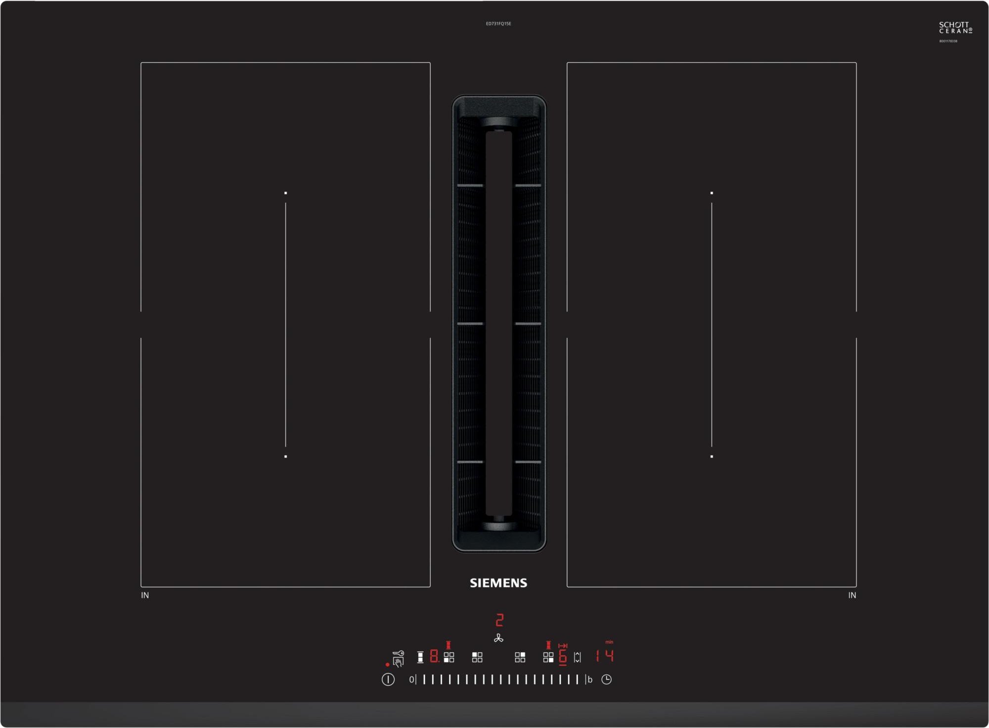 Thumbnail - iQ500 ED731FQ15E Induktionskochfeld mit Dunstabzug