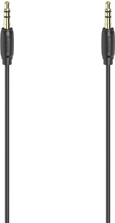 Audio-Kabel, 3,5-mm-Klinken-St. - St., Stereo, vergoldet, ultradünn, 5,0 m (00205264)