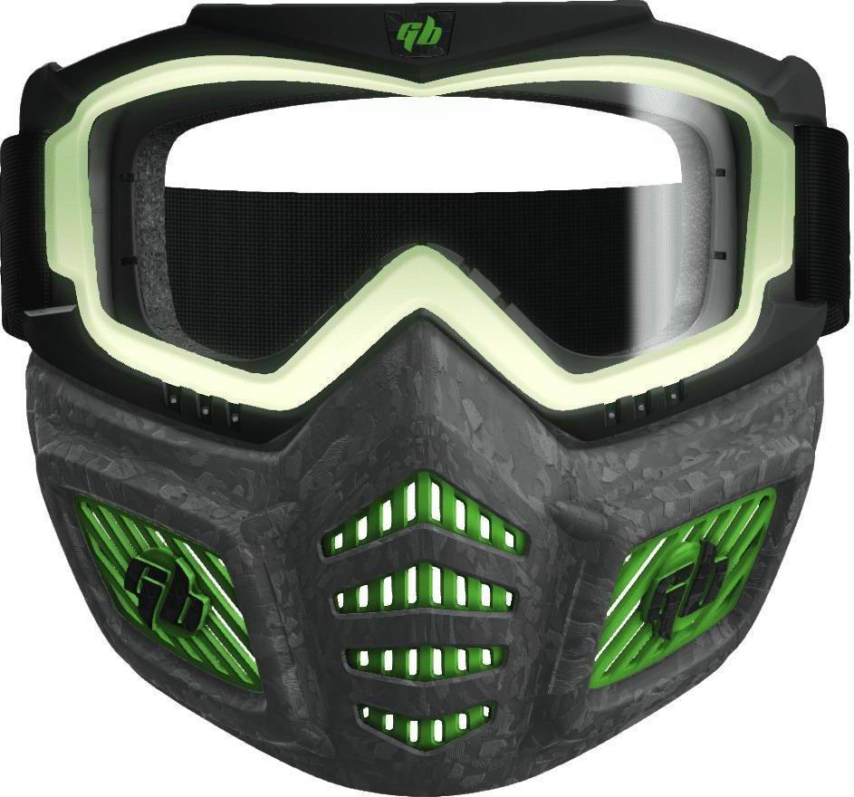 Elite Facemask leuchtender Augenrahmen