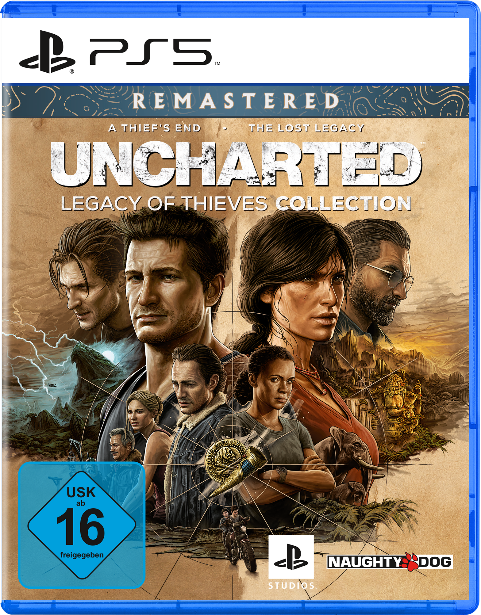 Uncharted: Legacy of Thieves Collection PS5-Spiel