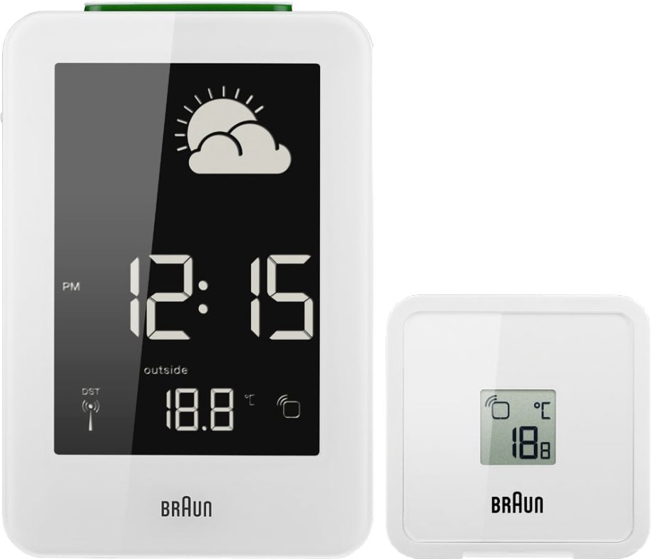 BNC013 weiß Funkwetterstation