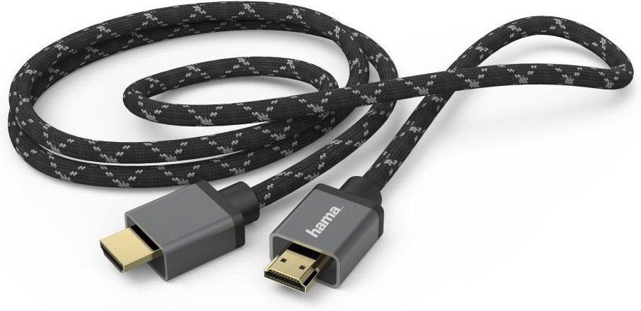 Ultra High Speed HDMI™-Kabel, zertifiziert, Stecker-Stecker, 8K, Alu, 1,0 m (00205238)