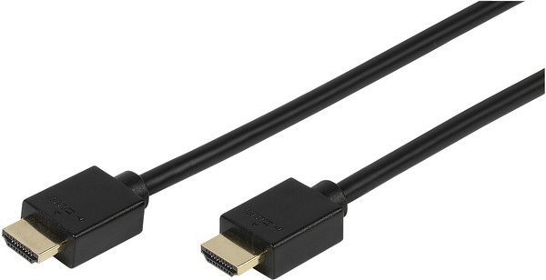 High Speed HDMI® Kabel mit Ethernet, 2,0 m schwarz (47159)