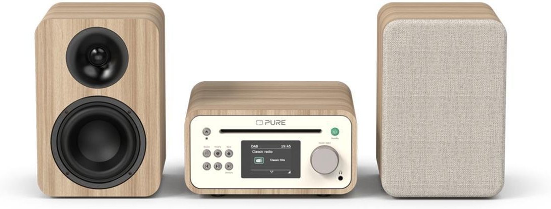 Kompaktanlage Classic Stereo Mini Cotton White