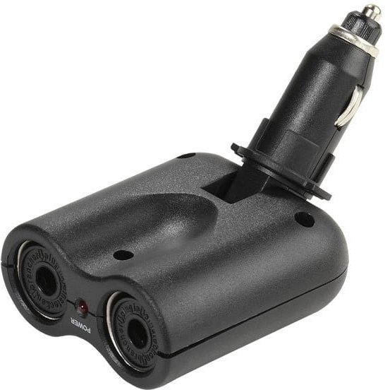 Fahrzeugsteckdosenleiste, zweifach, (35991)