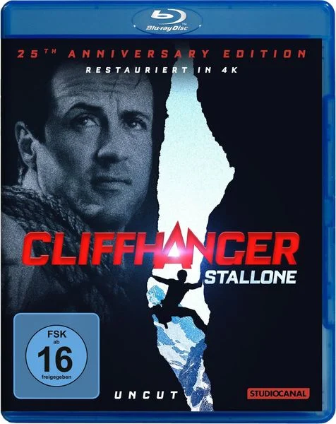 Blu-ray Cliffhanger / 25th Anniversary Edition / Uncut