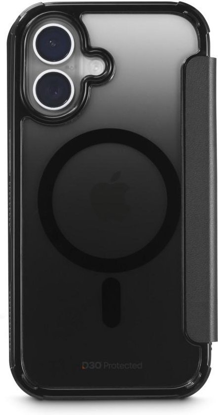 Handytasche "Extreme Protect" für Apple iPhone 16, magnetisch, Schwarz (00019651) Handyhülle