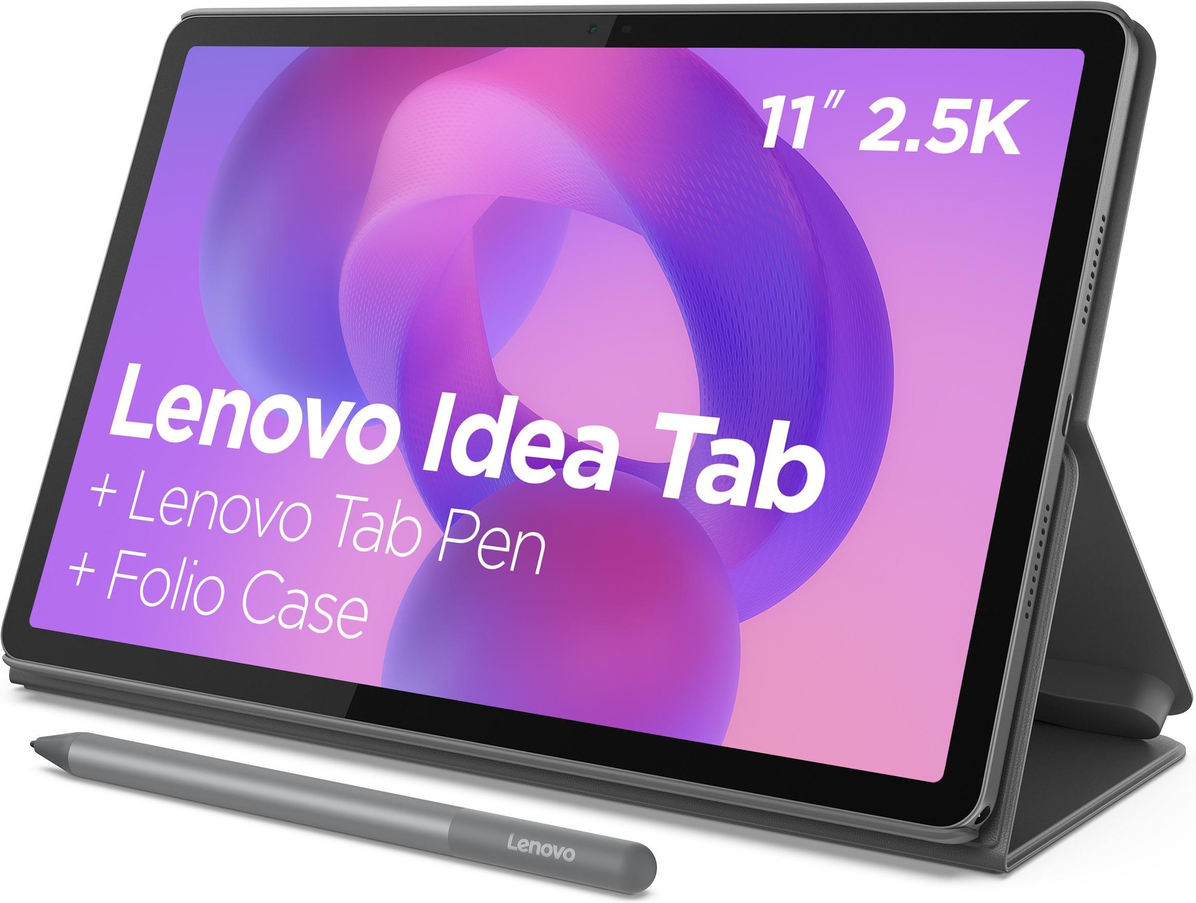 Idea Tab (TB336FU), Tab Pen + Folio Case, 11 Zoll, WQXGA, IPS, 90 Hz, 8 GB, 128 GB UFS